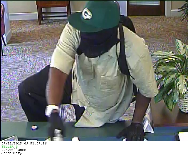 Surveillance Image: Savannah Bank Robbery