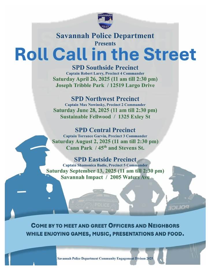 Roll Call in the Street Flyer