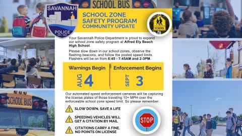 School Zone Safety Update Alfred Ely Beach High School